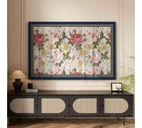 Eleeonora Paysage Housse De Protection TéLéVision,Cache-PoussièRe pour TéLéViseur,Housse pour TéLéViseurs,Respirant,Lavable,Anti-UV,pour TV 19 à 80 Pouce,Mural TV