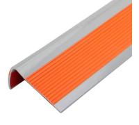 Eleeonora ProfiléS d'angle D'Escalier en PVC,Nez De Marche Profil D’Angle PVC,Montage,pour L'Utilisation dans Les Escaliers Et Les Voies De Communication Et pour Les Types De Emplacements