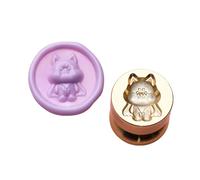 Elefant Sealings Tampon de cire en laiton pour scrapbooking, mariage, engagement, fête, invitation Animal Seal Foxes Sceau pour emballage cadeau décorations