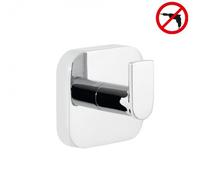 Elegaant Crochet porte-serviette en métal, Chrome, pose facile sans perçage (40434-00000-00)