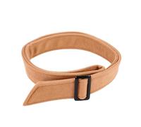 Elegabrillia Ceinture Manteau Mat, Marron, Jaune Camel