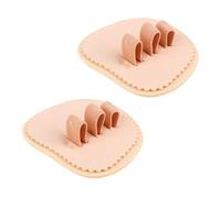 Elegabrillia D'Orteils Redresseur D'Orteils Coussin Protecteur Pied Séparateur D'Orteils Soutien Confortable Eva et Coton Adapté Soulagement Pression Pi