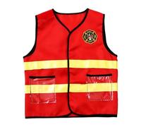 Elegabrillia Gilet de pour Enfant, Accessoire de Déguisement Confortable en Polyester, Idéal pour Jouer La Comédie et Faire Semblant, Parfait pour Hallowee, Gilet Uniquement