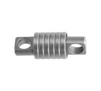 Elegabrillia Keychain Connector Connecteur Clé Titane Miniature Rotatif Rapide Déverrouillage Ergonomique Pratique pour Sorties Escalade Sac à Dos Porte-Monnaie Ta