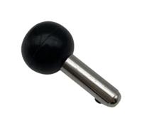 Elegabrillia Manche de Graveur, Manche En Bois, Outil de Sculpture de Bijoux, Caoutchouc, Convient pour La Réparation de Bijoux, Les Loisirs Créatifs et L'atel, Noir