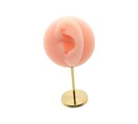 Elegabrillia Présentoir Boucles d'oreilles Modèle Oreille Support Silicone Organisateur Bijoux Accessoire Stable Adapté à la Chambre Vitrine Exposition