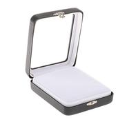 Elegabrillia Présentoir pour Diamants Non avec Couvercle, Boîte de Rangement Compacte, Organisateur de Bijoux, Idéal pour Les Salons Professionnels, Les Voy