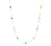 Elegance 11 designs Collier ras du cou en forme de marguerite pour femme en acier inoxydable étanche, 40, Acier inoxydable, Pas de pierre précieuse