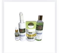 Elegance Catel Ensemble de Soins Visage et Corps au Thé Vert, 6 Produits Bio 99% Naturels, Routine Complète Hydratante et Purifiante
