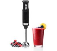 briebe Elegance Mixeur Plongeant 600W, 2 Vitesses, Lames en Acier inoxydable, Pied Mélangeur Amovible, Design Ergonomique et Élégant, Noir