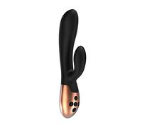Elegance Vibromasseur Chauffant Rechargeable Exquisite Noir