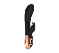 Elegance Vibromasseur Chauffant Rechargeable Opulent Noir