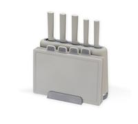 Elegancki zestaw noży i desek na podstawce 2w1 | Maestro MR-1412-GREY