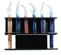 Eleganct Présentoir en acrylique pour outils d'extension de cils Montrez votre collection Convient pour différentes occasions Support de rangement en acrylique