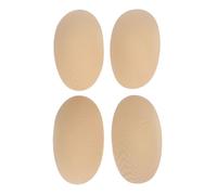 Elegant 2 paires épaulettes Couleur de peau pour hommes Vêtements pour femmes