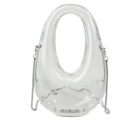 Élégant À Bandoulière Transparent Bandoulière Main Pour Le Shopping Et Les Voyages Avec Option Multi-usure Unique Voir Travers Le Main