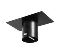 Élégant adaptateur de chaîne de pluie en métal pour tuyau de descente commun de 5,6 cm, parfait pour l'amélioration de la cour et de l'espace extérieur, adaptateur de chaîne de pluie décoratif en
