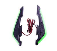 Élégant aileron dynamique à LED - Autocollant pour carénage - Déflecteurs d'air pour améliorer l'apparence de la moto et les trajets