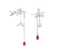 Élégant anneau d'oreille avec glands chaîne goutte chaîne moderne glands boucles d'oreilles ornement belle oreille anneau goutte accessoire d'oreille, métal, autres pierres précieuses