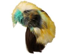 Élégant bandeau sans bord doux et délicat en fausse fourrure chauffe-poignets pour manteau d'hiver décoration accessoires de photographie