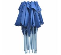 Elégant Barnum Imperméable Bleu - Tente de réception pliable professionnelle 3x4 m Acier Bleu PRO3905514843058