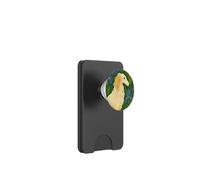 Élégant Borzoï avec Fleurs d'iris pour Amoureux des Chiens Art Floral PopSockets PopWallet pour MagSafe