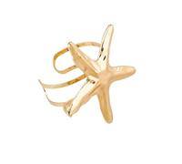 Élégant bracelet réglable sur le thème marin avec étoiles de mer et coquillages pour une tenue décontractée ou des vacances à la plage en alliage pour un usage quotidien, taille unique, Comme décrit