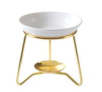 Élégant brûleur d'huiles essentielles, chauffe-plat, support en métal pour salon, chambre à coucher, décoration d'aromathérapie