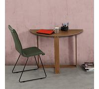 Élégant Bureau d'étude, chêne caucasien, 106 x 77 x 45 cm, Panneau en Particules 100% mélamine, épaisseur 18 mm, Design Moderne pour la Maison, Le Bureau et l'étude