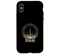 Élégant Burj Khalifa Dubaï Landmark Émirats Arabes Unis Coque pour iPhone X/XS