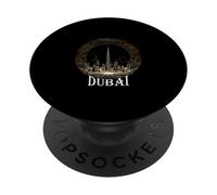 Élégant Burj Khalifa Dubaï Landmark Émirats Arabes Unis PopSockets PopGrip Adhésif