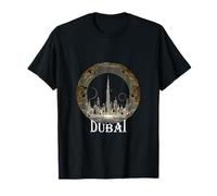 Élégant Burj Khalifa Dubaï Landmark Émirats arabes unis T-Shirt