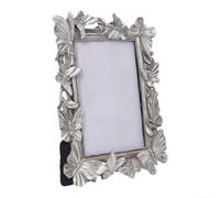 Élégant cadre papillon de 10,2 x 15,2 cm pour décoration d'étagère de | Papillons surélevés, 3D captivant, bordure élégante, convient aux photos de 10,2 x 15,2 cm, construction en résine