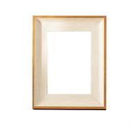 Élégant cadre photo carré de 15,2 cm pour décoration d'intérieur en résine pour une utilisation durable (couleur bois blanc)