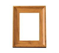 Élégant cadre photo carré de 15,2 cm pour décoration d'intérieur en résine pour une utilisation durable (marron)