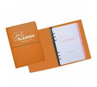 Élégant carnet de planification 2026 avec pages cibles annuelles et design solide sans bavure