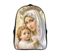 élégant cartables scolaires 2 compartiment 12 ans et plus filles garçon saint enfant 3d imprimé sac à dos d'école notre dame sac a dos collège-16,pour l'école les voyages les affaires