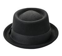 Élégant chapeau jazzy ceinture ruban pour événement formel tous les Fedoras Stage Performers Hiver Chaud Hommes Laine Élégant Chapeau en Laine Élégant, Noir , L