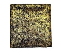 Élégant Chemin de Table de Mariage en Feuille d’Or - Nappe en Tulle Doux d’Or du désert pour fête d’Anniversaire, Anniversaire, décorations de Douche Nuptiale(70cmx400cm) (Noir + Or)