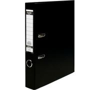 Elégant classeur Bantex A4/5 en noir - idéal pour l'organisation des documents au bureau et à l'école, style et fonctionnalité à la fois !