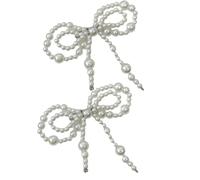 Élégant clip de cheville en perles artificielles - Bijou réglable - Léger pour une utilisation quotidienne - Tenue décorative