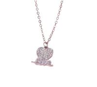 Élégant collier à breloques en forme de cœur avec pendentif en forme de cœur, chaîne d'amour, chaînes de clavicule, bijoux pour toutes les tenues
