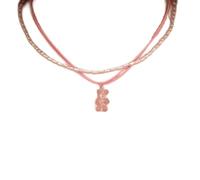 Élégant collier avec pendentif à pompons avec perles d'imitation - Accessoire de mode pour femme tendance - Style vintage, As show, Métal