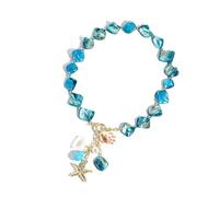 Élégant collier de coquillage irrégulier pendentif bol naturel chaînes en alliage portable bijoux bijoux pour l'usure quotidienne collier fait à la main, taille unique, Comme décrit, Comme décrit