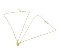 Élégant collier magnétique en forme de cœur pour couple - Chaîne claviculaire pour un usage quotidien et une photographie élégante (06)