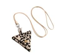 Élégant collier portefeuille en cuir robuste pour ranger les écouteurs et les pièces de monnaie Design pratique pour une utilisation quotidienne pratique Personnalisez vos pièces de mode, b