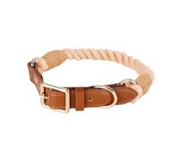 Élégant collier pour chien en coton pour petits chiens, robuste et confortable pour un usage quotidien et les activités de plein air