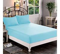 Elegant Comfort Drap-Housse 1 pièce de qualité hôtelière, Microfibre Douce de qualité égyptienne de 1500 Fils, Poche Profonde jusqu'à 40,6 cm, résistant aux Plis et à la décoloration, très Grand lit