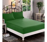 Elegant Comfort Drap-housse 1500 de qualité hôtelière de qualité supérieure, microfibre douce, poche profonde jusqu'à 40,6 cm, résistant aux plis et à la décoloration, très grand lit californien, vert