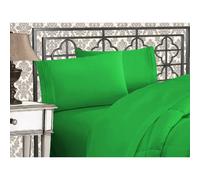 Elegant Comfort Luxurious 1500 Premium Hotel Quality Quality Microfiber Three Line Broidered le plus doux Douple de lit 4 pieces Rois-plis et Fad